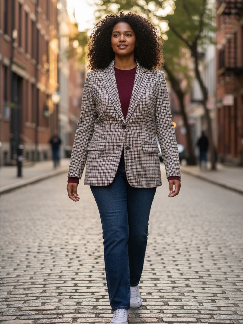 ,J.Crew Sommerset Wool blazer houndstooth pattern, sz 16
